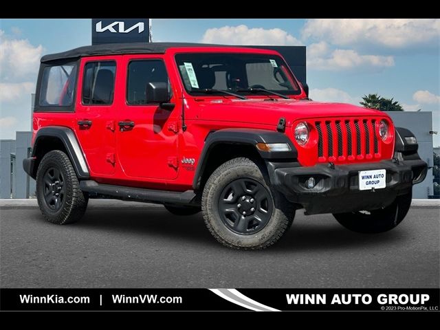 2018 Jeep Wrangler Unlimited Sport