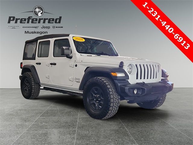 2018 Jeep Wrangler Unlimited Sport