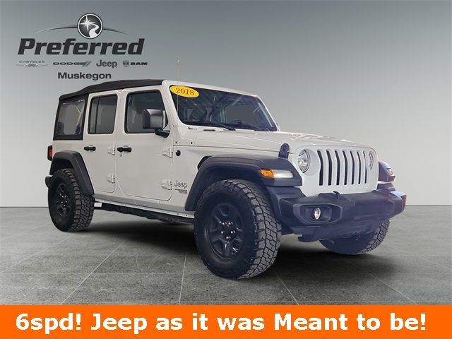 2018 Jeep Wrangler Unlimited Sport