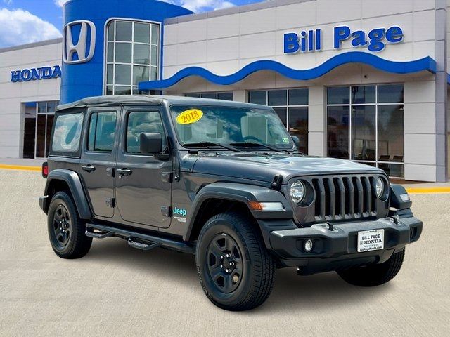 2018 Jeep Wrangler Unlimited Sport