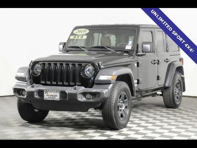 2018 Jeep Wrangler Unlimited Sport