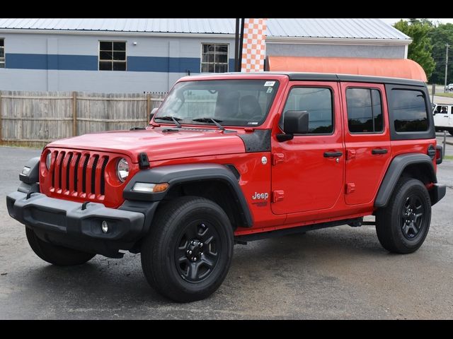 2018 Jeep Wrangler Unlimited Sport