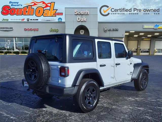2018 Jeep Wrangler Unlimited Sport