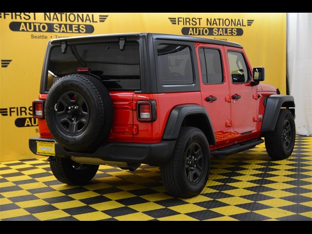 2018 Jeep Wrangler Unlimited Sport