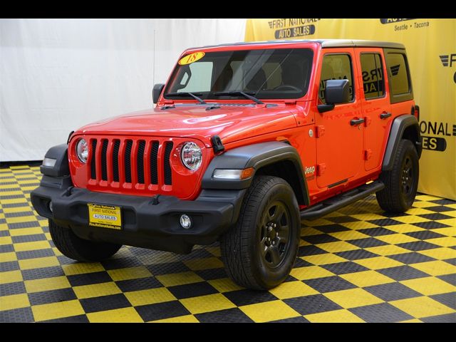 2018 Jeep Wrangler Unlimited Sport