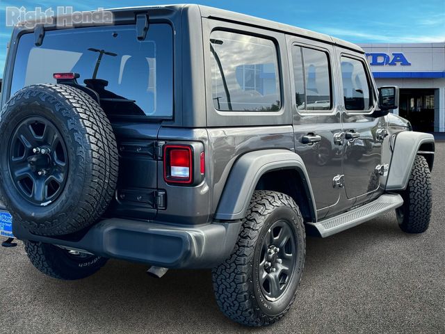 2018 Jeep Wrangler Unlimited Sport