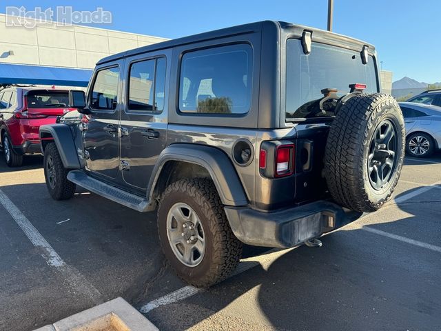 2018 Jeep Wrangler Unlimited Sport