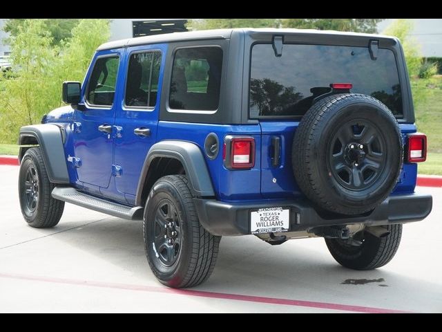 2018 Jeep Wrangler Unlimited Sport