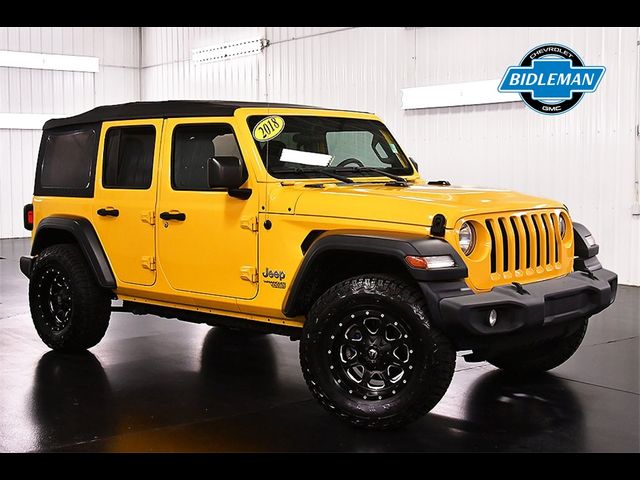 2018 Jeep Wrangler Unlimited Sport