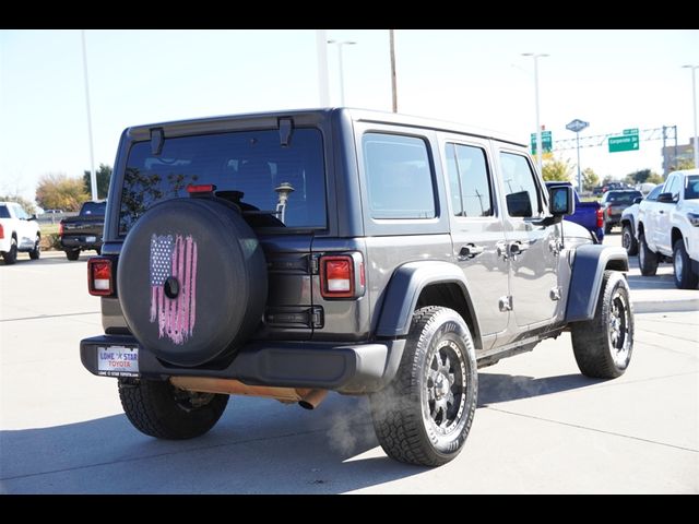 2018 Jeep Wrangler Unlimited Sport