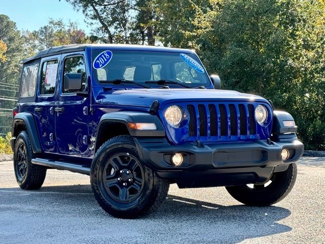 2018 Jeep Wrangler Unlimited Sport