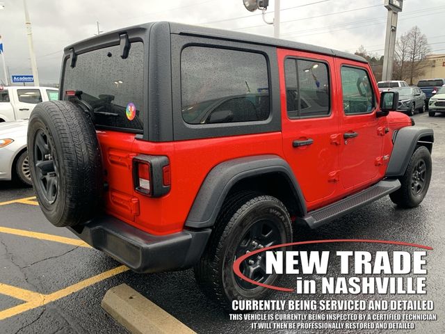 2018 Jeep Wrangler Unlimited Sport