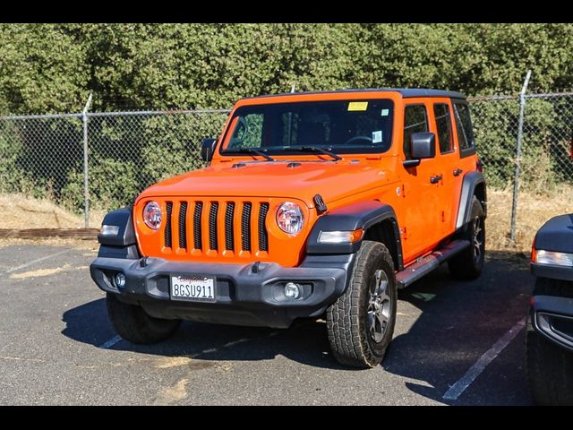 2018 Jeep Wrangler Unlimited Sport