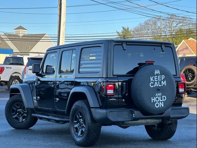 2018 Jeep Wrangler Unlimited Sport