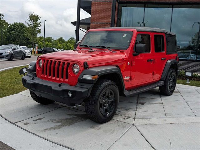 2018 Jeep Wrangler Unlimited Sport