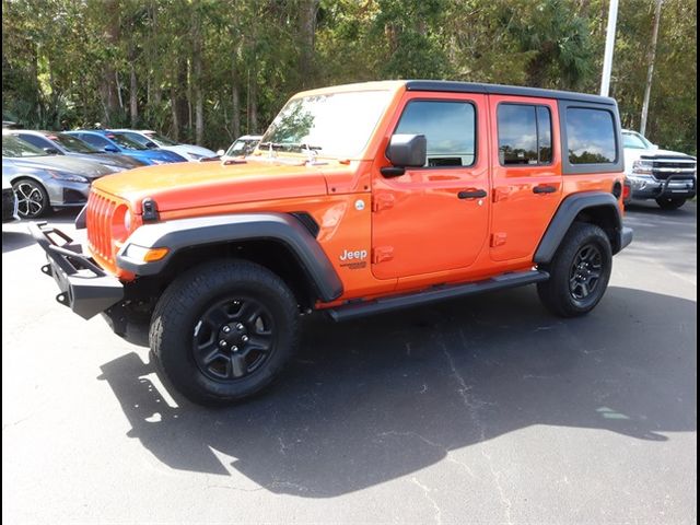 2018 Jeep Wrangler Unlimited Sport