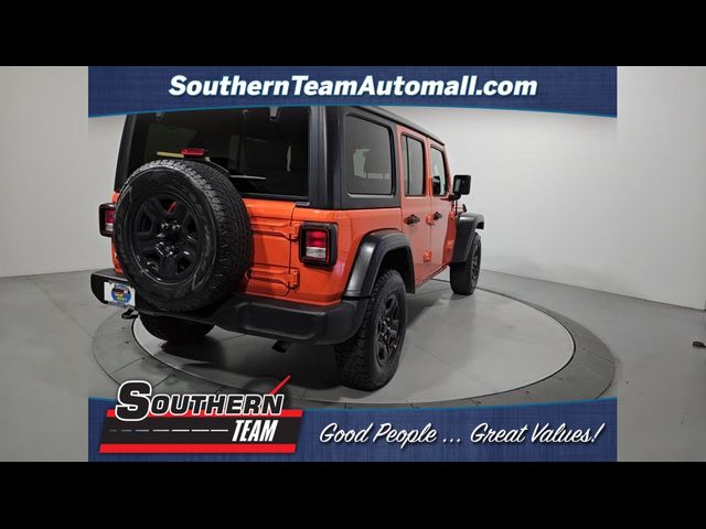 2018 Jeep Wrangler Unlimited Sport