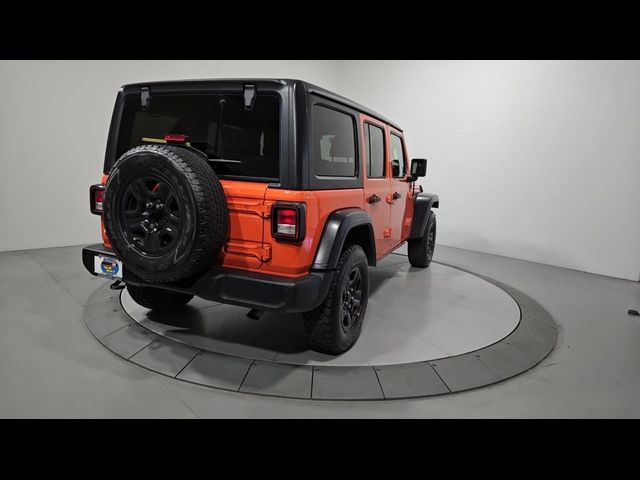 2018 Jeep Wrangler Unlimited Sport