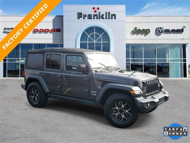 2018 Jeep Wrangler Unlimited Sport