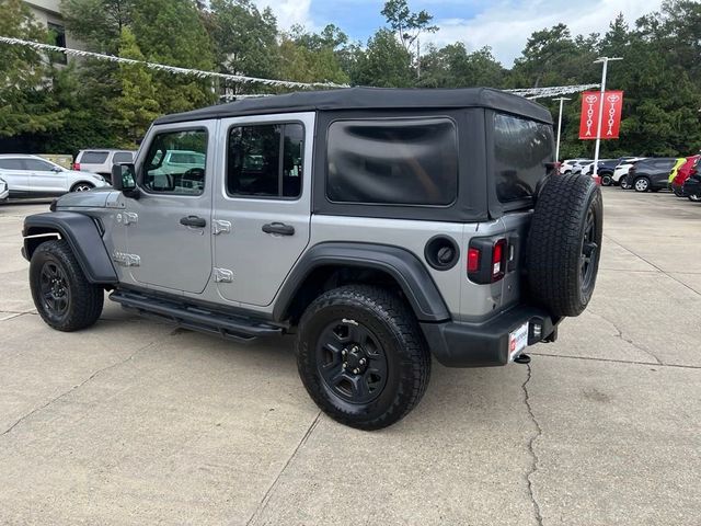 2018 Jeep Wrangler Unlimited Sport