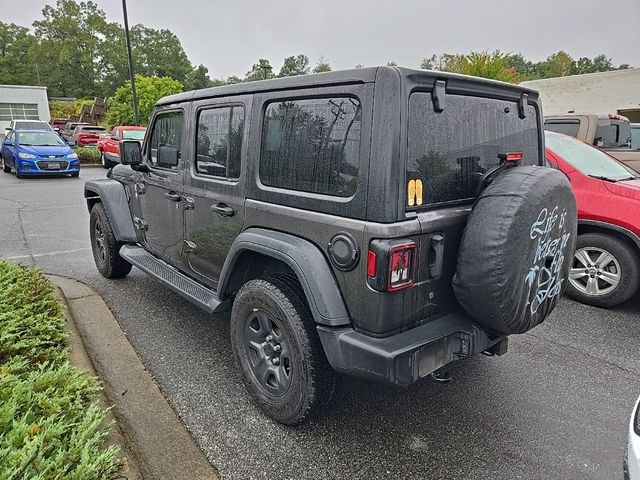 2018 Jeep Wrangler Unlimited Sport