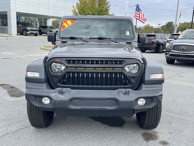 2018 Jeep Wrangler Unlimited Sport