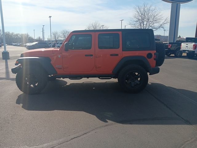 2018 Jeep Wrangler Unlimited Sport