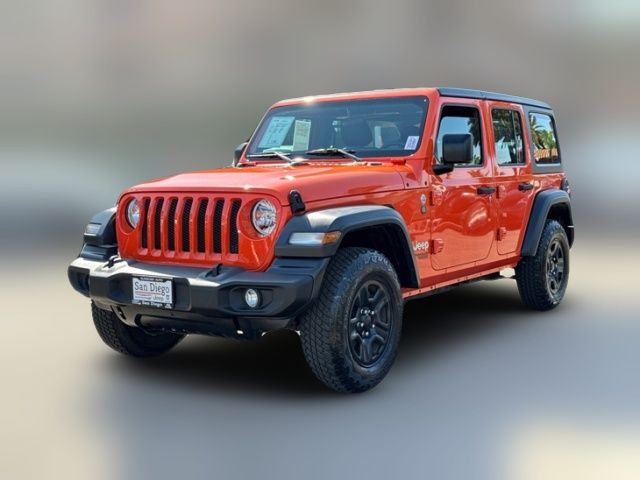 2018 Jeep Wrangler Unlimited Sport