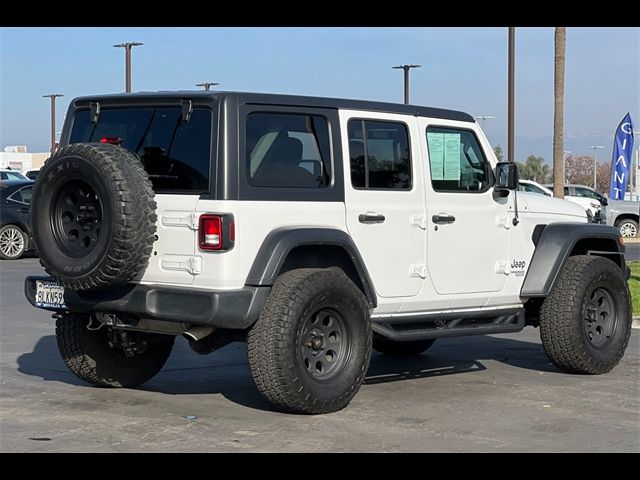 2018 Jeep Wrangler Unlimited Sport