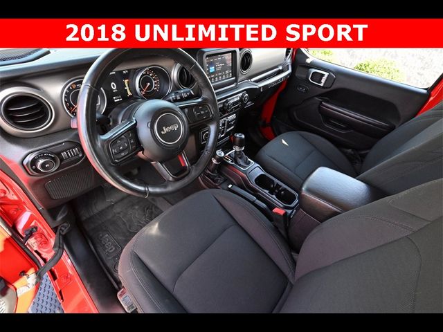 2018 Jeep Wrangler Unlimited Sport S