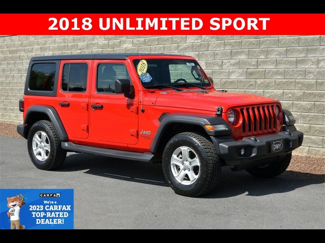 2018 Jeep Wrangler Unlimited Sport S