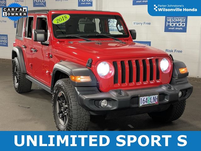 2018 Jeep Wrangler Unlimited Sport S