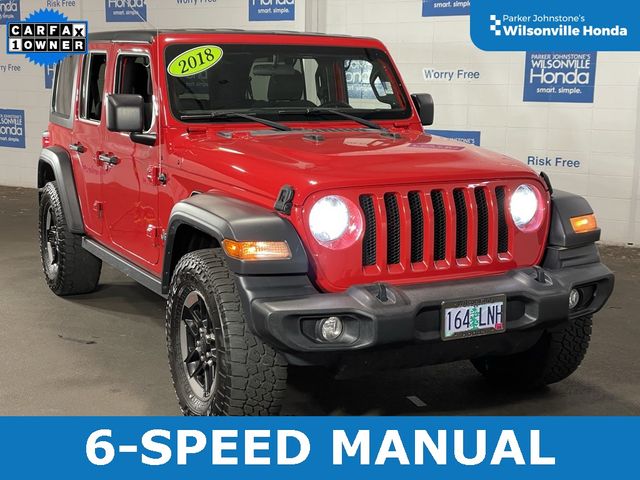 2018 Jeep Wrangler Unlimited Sport S