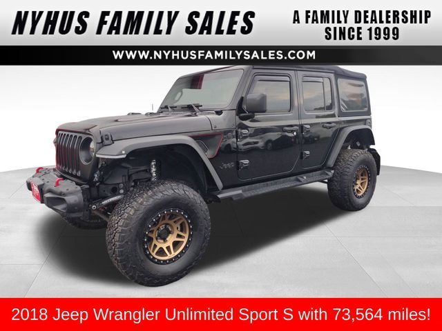 2018 Jeep Wrangler Unlimited Sport S