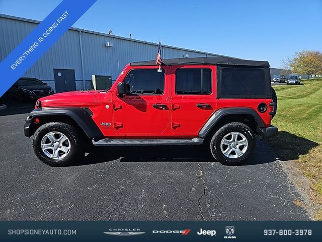 2018 Jeep Wrangler Unlimited Sport S