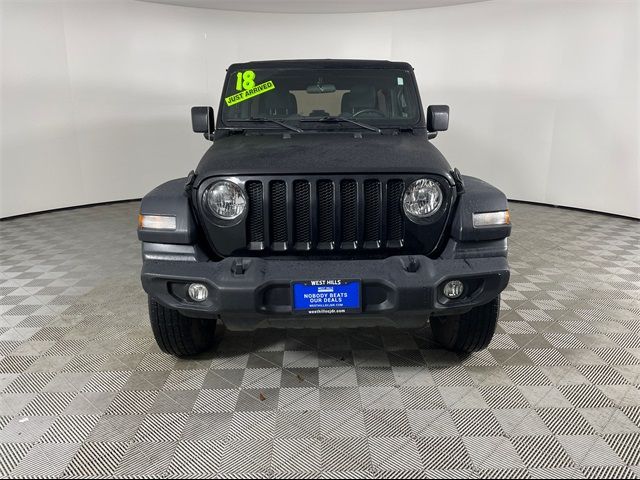 2018 Jeep Wrangler Unlimited Sport S