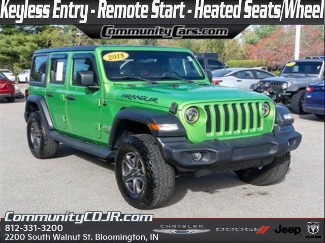 2018 Jeep Wrangler Unlimited Sport S