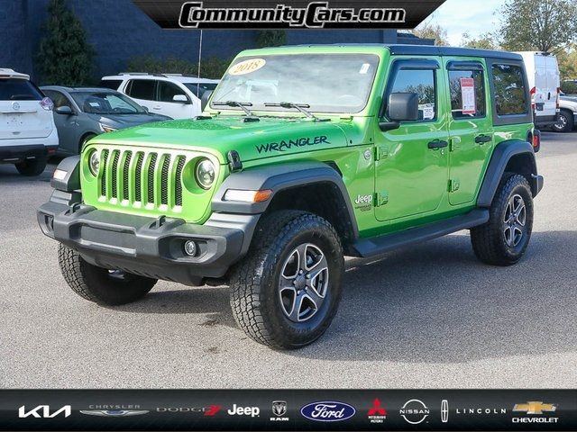 2018 Jeep Wrangler Unlimited Sport S