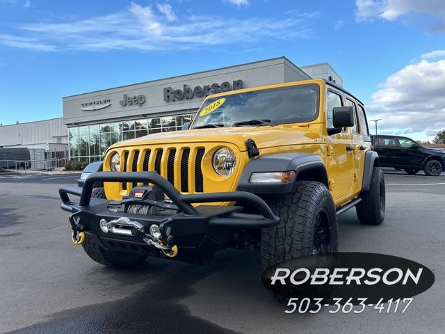 2018 Jeep Wrangler Unlimited Sport S