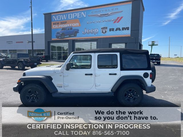 2018 Jeep Wrangler Unlimited Sport S