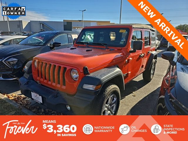 2018 Jeep Wrangler Unlimited Sport S