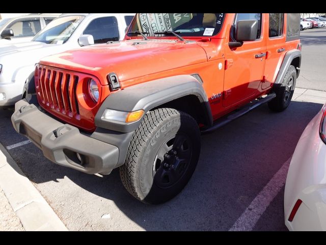 2018 Jeep Wrangler Unlimited Sport S