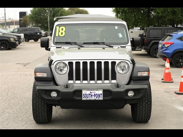 2018 Jeep Wrangler Unlimited Sport S