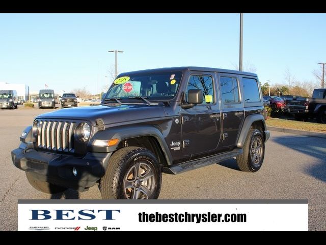 2018 Jeep Wrangler Unlimited Sport S