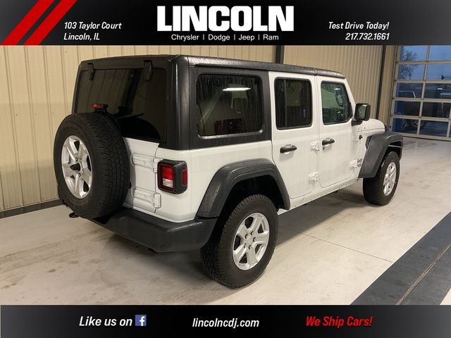 2018 Jeep Wrangler Unlimited Sport S