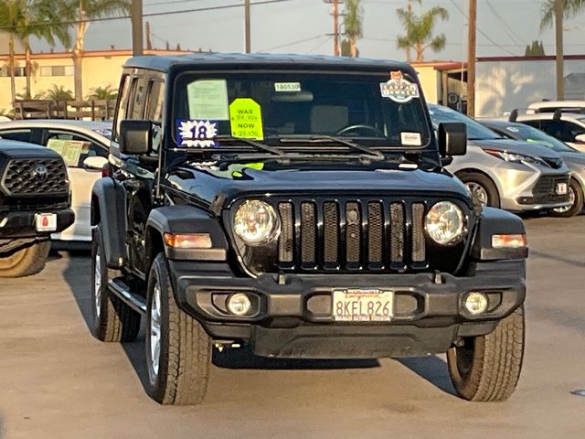 2018 Jeep Wrangler Unlimited Sport S