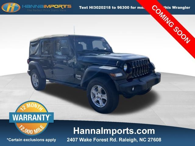 2018 Jeep Wrangler Unlimited Sport S