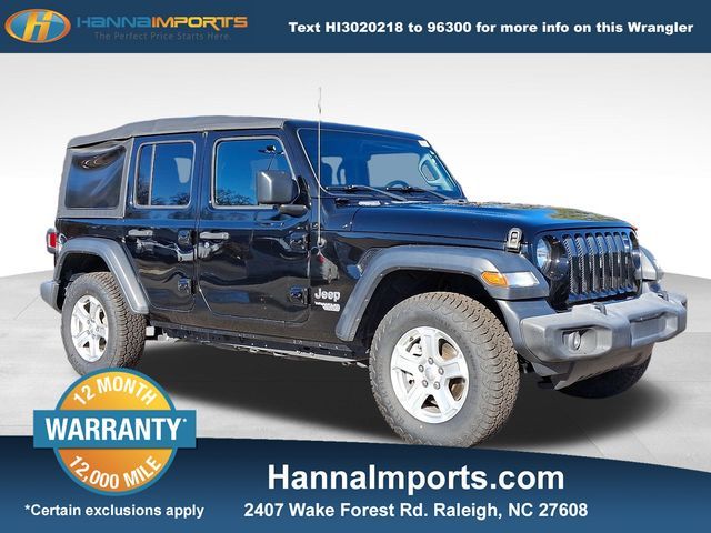 2018 Jeep Wrangler Unlimited Sport S