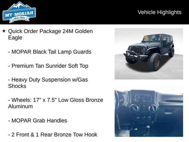 2018 Jeep Wrangler JK Unlimited Golden Eagle