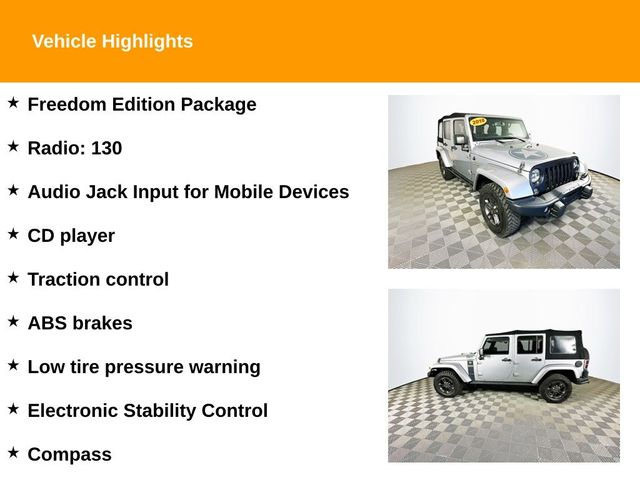 2018 Jeep Wrangler JK Unlimited Freedom